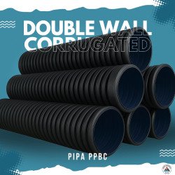 Pipa PPBC Double Wall Corrugated (Per Meter)